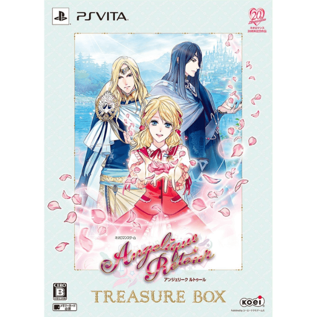 Angelique Retour box art for Playstation Vita